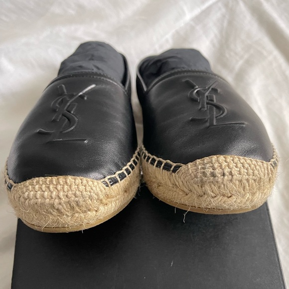 Saint Laurent Logo Espadrille Flat - Picture 4 of 8